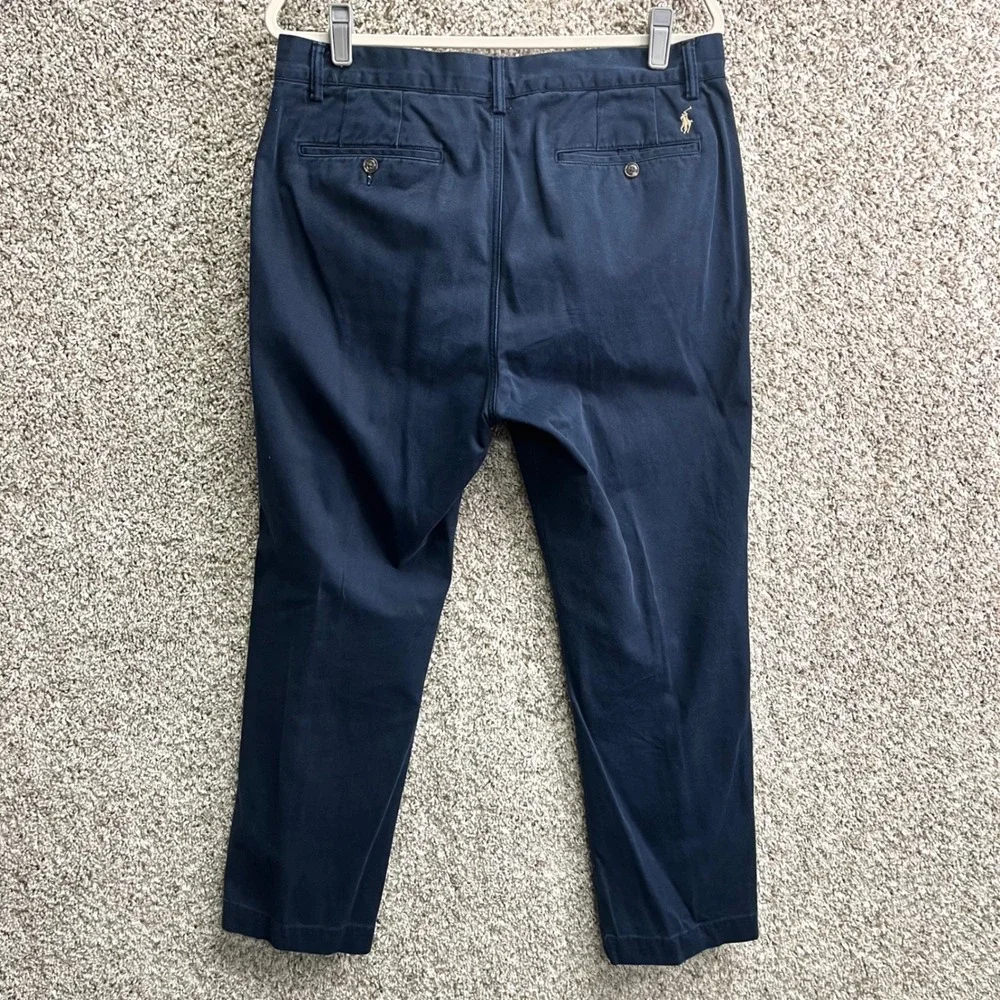 Polo Ralph Lauren Pants Men's 34x30 Navy Blue Classic Fit Chino